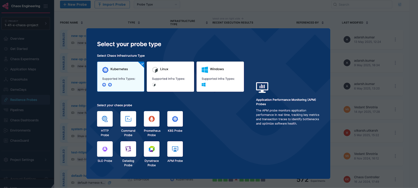 Create Prometheus Probe